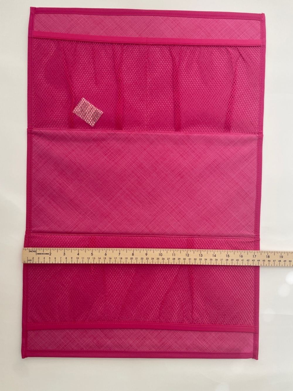 Thirty One Medium Stand Tall Insert Pink Cross Pop New Tote Bag Organizer NIB - Picture 9 of 9